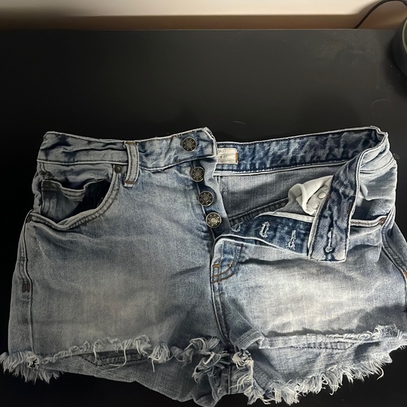 Free people Jean shorts - Picture 1 of 2